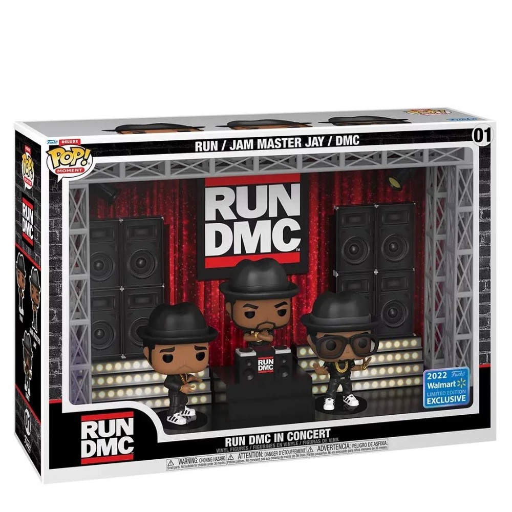 Funko Deluxe Pop! Moment Run DMC in Concert